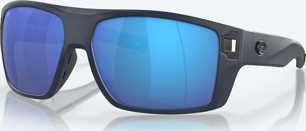 Costa Del Mar Diego 14 Matte Midnight Blue Blue Mirror 580G Sunglasses